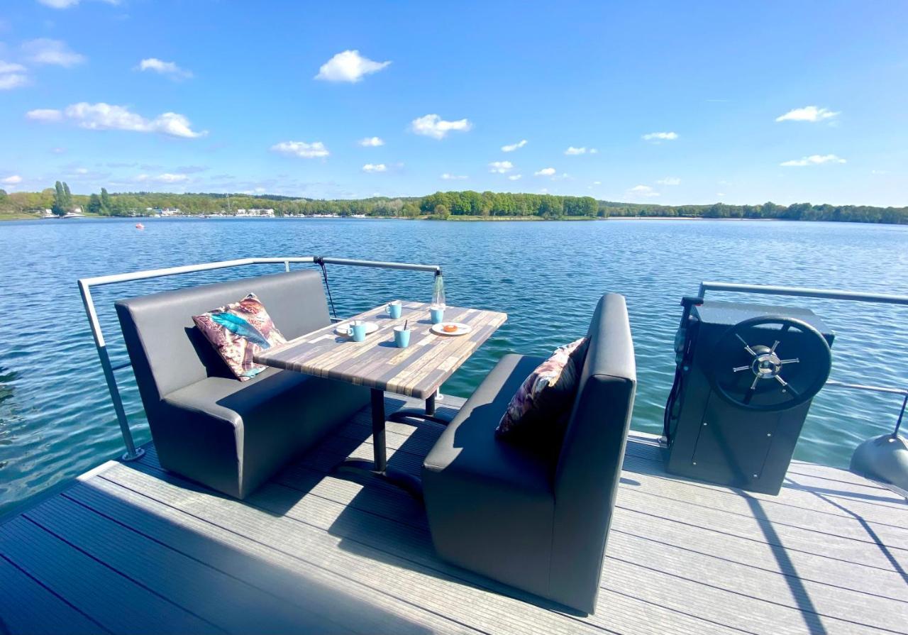 Houseboat Met Dakterras Mookerplas Middelaar Exterior photo